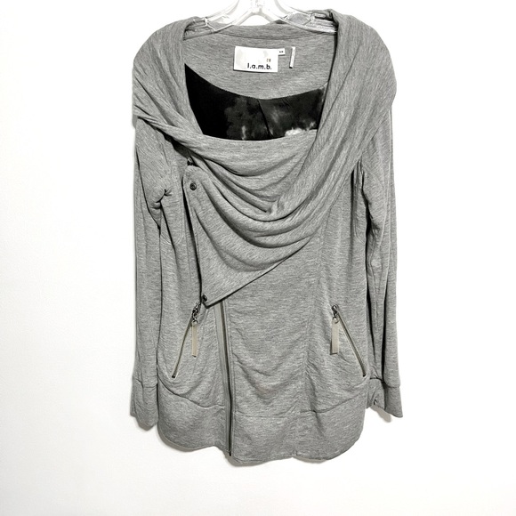 L.A.M.B. Jackets & Blazers - L.A.M.B. Gwen Stefani Gray Sweatshirt Jacket